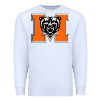 White mercer bears Premium Sweatshirt - linhVisuals