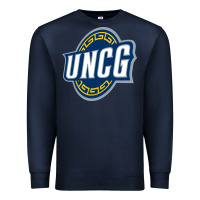Navy unc greensboro spartans Premium Sweatshirt - linhVisuals