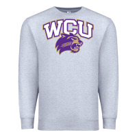 Heather Grey western carolina catamounts Premium Sweatshirt - linhVisuals