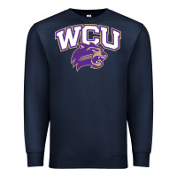 Navy western carolina catamounts Premium Sweatshirt - linhVisuals