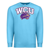 Ocean Blue western carolina catamounts Premium Sweatshirt - linhVisuals