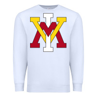 White vmi keydets Premium Sweatshirt - linhVisuals