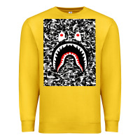 Lemon Bape Shark Army Premium Sweatshirt - linhVisuals