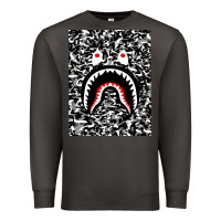 Smoke Bape Shark Army Premium Sweatshirt - linhVisuals