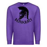 Purple democracy Premium Sweatshirt - linhVisuals