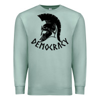 Seafoam democracy Premium Sweatshirt - linhVisuals