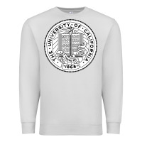 Dove Grey university of california Premium Sweatshirt - linhVisuals