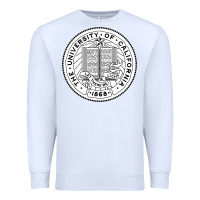 White university of california Premium Sweatshirt - linhVisuals