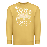 Antique Gold the town Premium Sweatshirt - linhVisuals