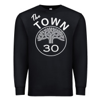Black the town Premium Sweatshirt - linhVisuals