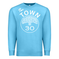 Ocean Blue the town Premium Sweatshirt - linhVisuals