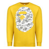Lemon Gorilla Head Shot Premium Sweatshirt - linhVisuals