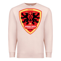 Pale Pink urban prep charter academy for young men Premium Sweatshirt - linhVisuals