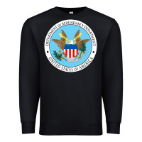 Black department of redundancy department Premium Sweatshirt - linhVisuals