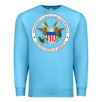Ocean Blue department of redundancy department Premium Sweatshirt - linhVisuals