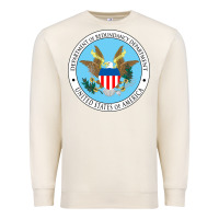 Sandshell department of redundancy department Premium Sweatshirt - linhVisuals