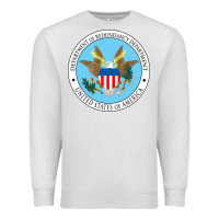 Oatmeal Heather department of redundancy department Premium Sweatshirt - linhVisuals