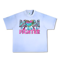 Grape Ice Western Mom Is A Fighter Urban Heavy Tee - BundleAndBundleShop