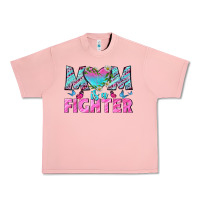 Salmon Western Mom Is A Fighter Urban Heavy Tee - BundleAndBundleShop