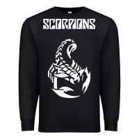 Black scorpion Premium Sweatshirt - linhVisuals