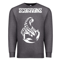 Charcoal Heather scorpion Premium Sweatshirt - linhVisuals