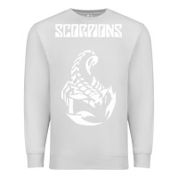 Dove Grey scorpion Premium Sweatshirt - linhVisuals