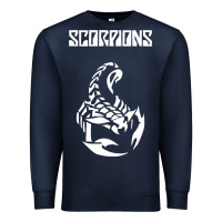 Navy scorpion Premium Sweatshirt - linhVisuals