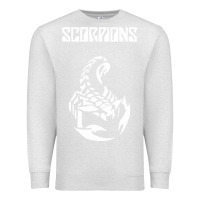 Oatmeal Heather scorpion Premium Sweatshirt - linhVisuals