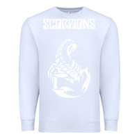 White scorpion Premium Sweatshirt - linhVisuals