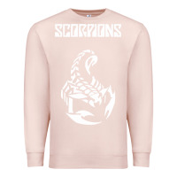 Pale Pink scorpion Premium Sweatshirt - linhVisuals