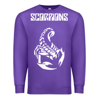 Purple scorpion Premium Sweatshirt - linhVisuals