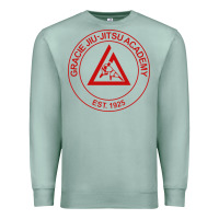 Seafoam gracie jiu jitsu academy Premium Sweatshirt - linhVisuals