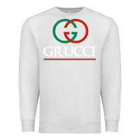 Oatmeal Heather grucci Premium Sweatshirt - linhVisuals