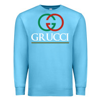 Ocean Blue grucci Premium Sweatshirt - linhVisuals