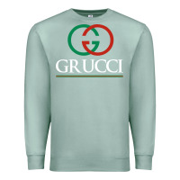 Seafoam grucci Premium Sweatshirt - linhVisuals