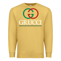 Antique Gold grucci Premium Sweatshirt - linhVisuals