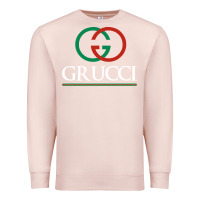 Pale Pink grucci Premium Sweatshirt - linhVisuals