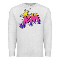 Oatmeal Heather jem and the holograms musician drama Premium Sweatshirt - linhVisuals