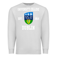 Dove Grey university college dublin Premium Sweatshirt - linhVisuals