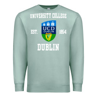 Seafoam university college dublin Premium Sweatshirt - linhVisuals