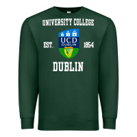 Sports Green university college dublin Premium Sweatshirt - linhVisuals