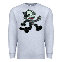 Heather Grey felix Premium Sweatshirt - linhVisuals