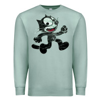 Seafoam felix Premium Sweatshirt - linhVisuals