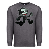 Charcoal Heather felix Premium Sweatshirt - linhVisuals