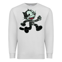 Dove Grey felix Premium Sweatshirt - linhVisuals