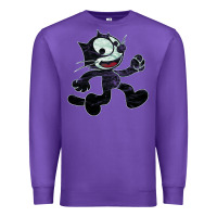 Purple felix Premium Sweatshirt - linhVisuals