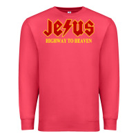 Cardinal jesus rocks highway to heaven Premium Sweatshirt - linhVisuals