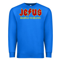 True Royal jesus rocks highway to heaven Premium Sweatshirt - linhVisuals