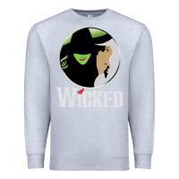 Heather Grey vintage musical wicked Premium Sweatshirt - linhVisuals
