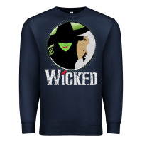 Navy vintage musical wicked Premium Sweatshirt - linhVisuals